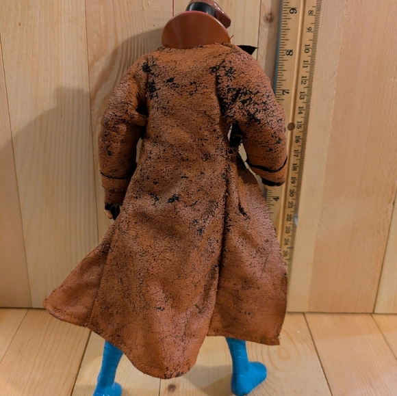 Gambit Vintage Uncanny X-Men 10"Action Figure with Brown Coat and Blue Accents - Picture 4 of 5